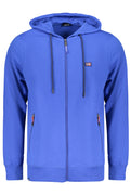 NORWAY 1963 FELPA CON ZIP UOMO BLU