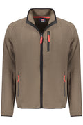 NORWAY 1963 FELPA CON ZIP UOMO MARRONE