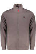 NORWAY 1963 FELPA CON ZIP UOMO MARRONE