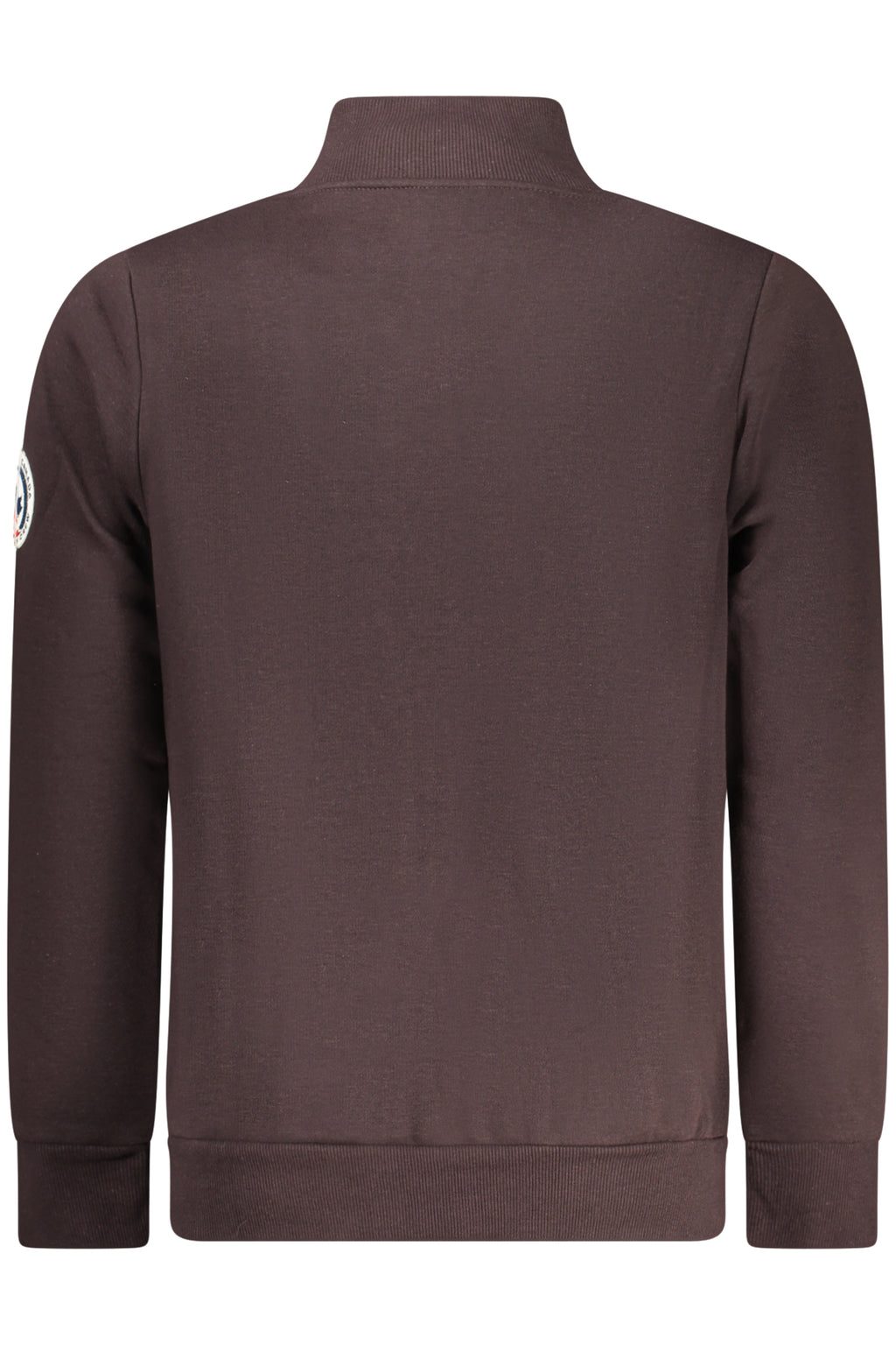 NORWAY 1963 FELPA CON ZIP UOMO MARRONE