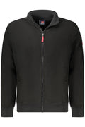 NORWAY 1963 FELPA CON ZIP UOMO NERO