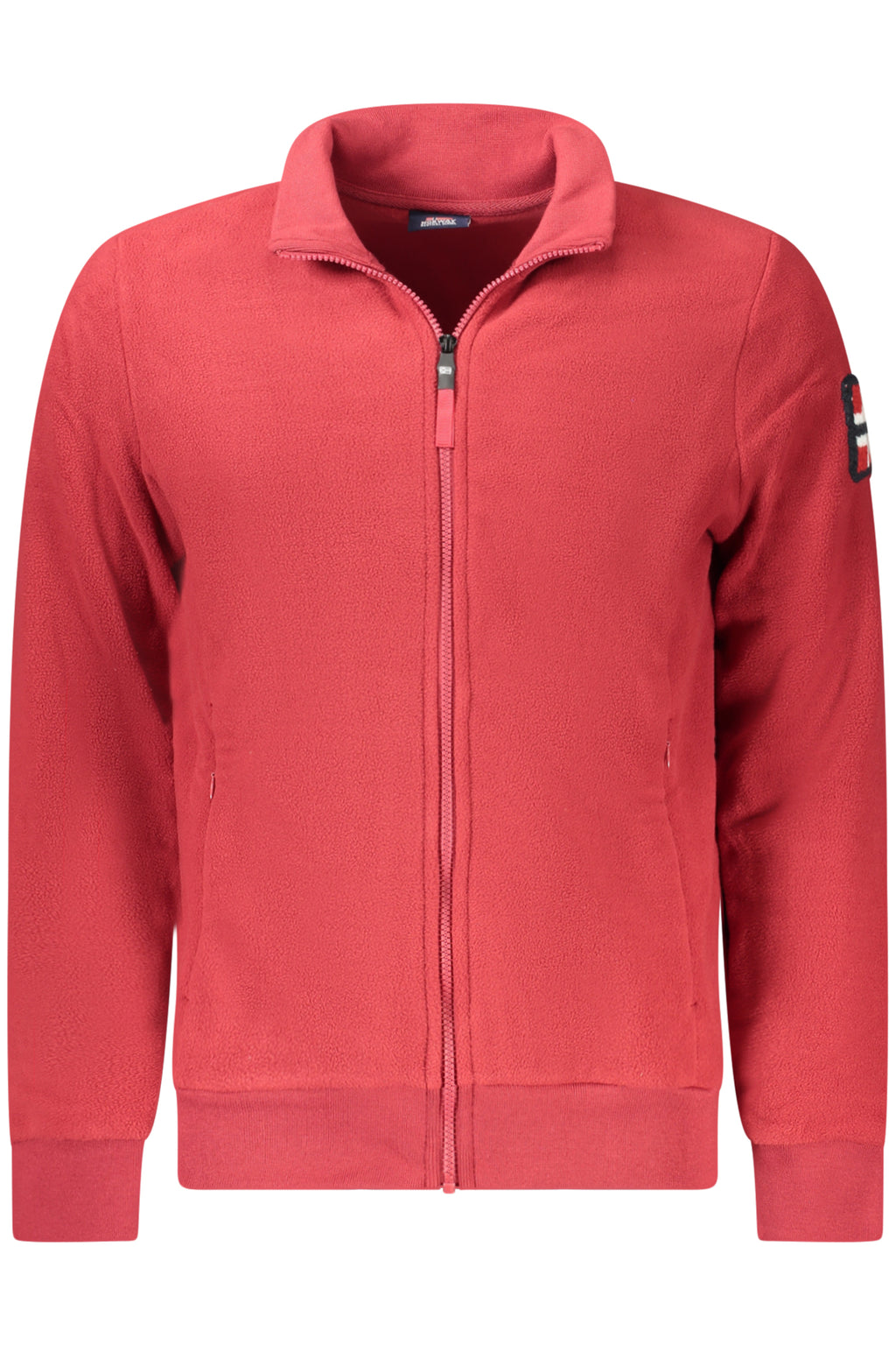 NORWAY 1963 FELPA CON ZIP UOMO ROSSO