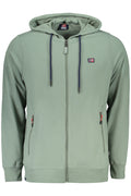 NORWAY 1963 FELPA CON ZIP UOMO VERDE