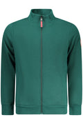 NORWAY 1963 FELPA CON ZIP UOMO VERDE