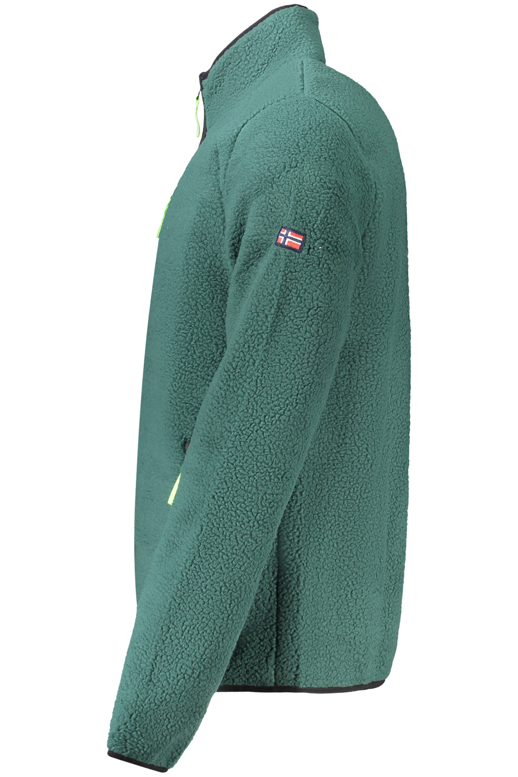 NORWAY 1963 FELPA CON ZIP UOMO VERDE