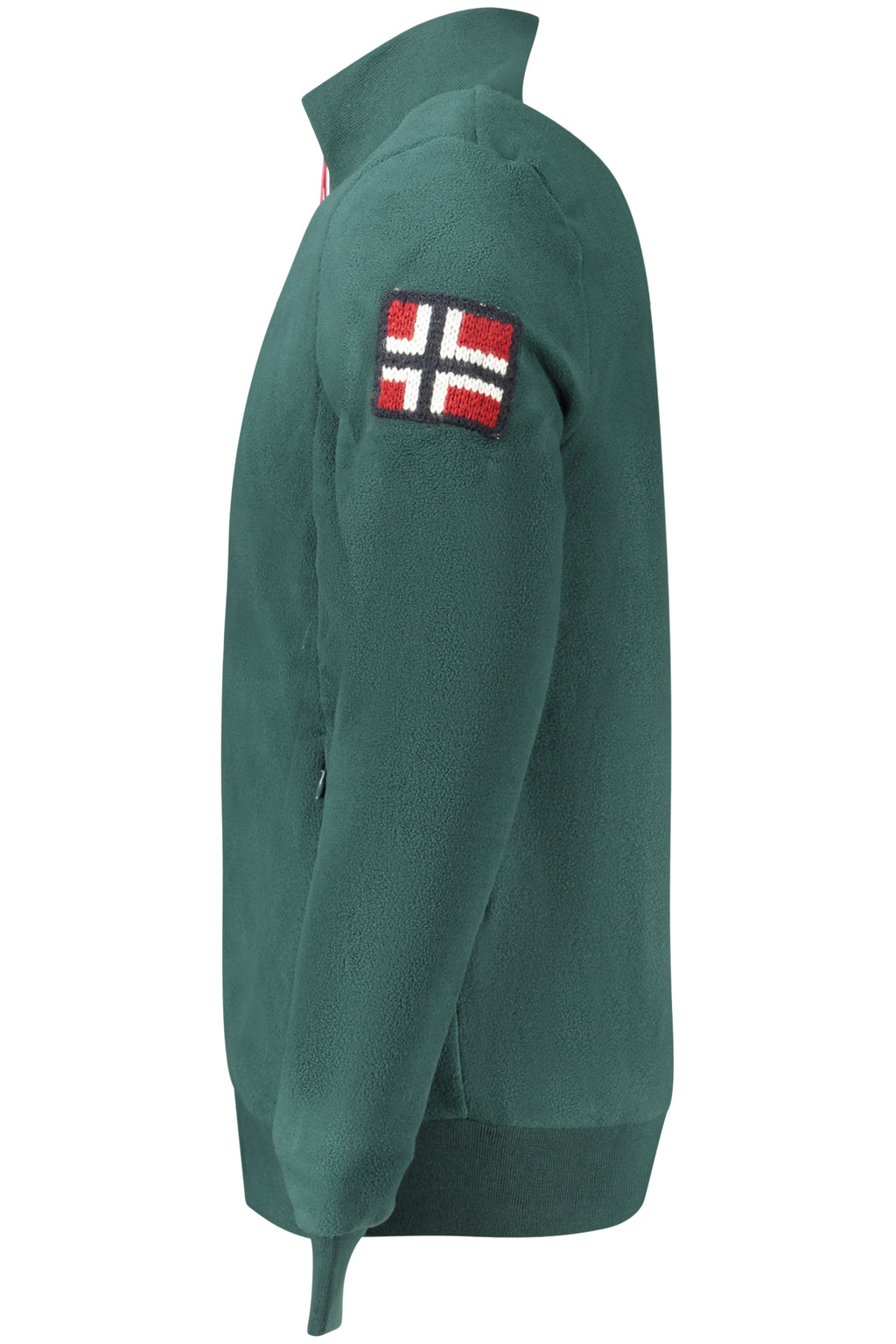 NORWAY 1963 FELPA CON ZIP UOMO VERDE