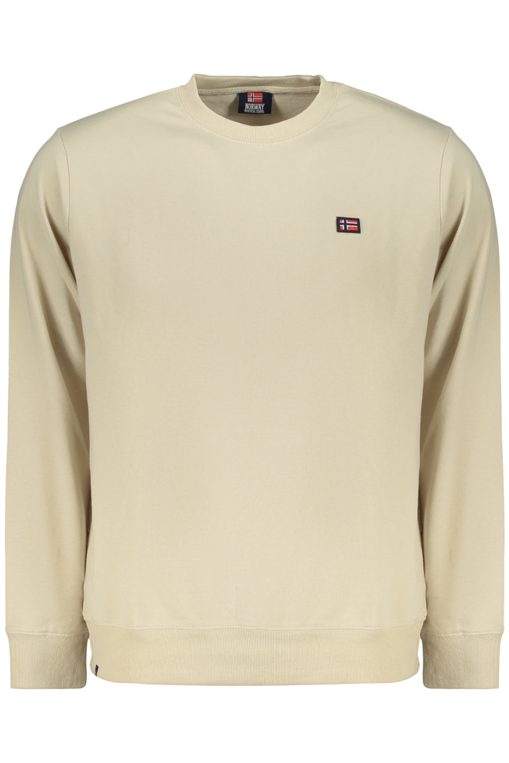 NORWAY 1963 FELPA SENZA ZIP UOMO BEIGE