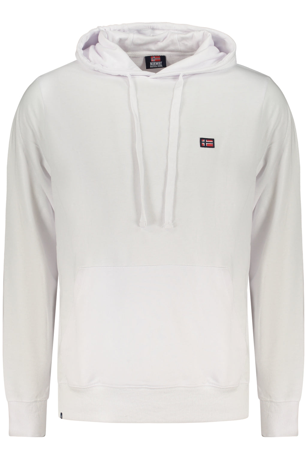NORWAY 1963 FELPA SENZA ZIP UOMO BIANCO