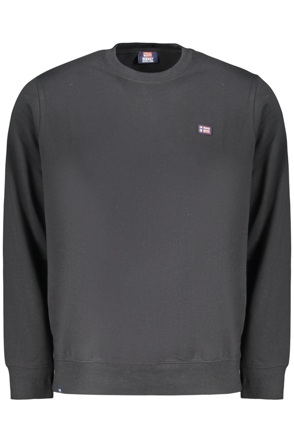 NORWAY 1963 FELPA SENZA ZIP UOMO NERO