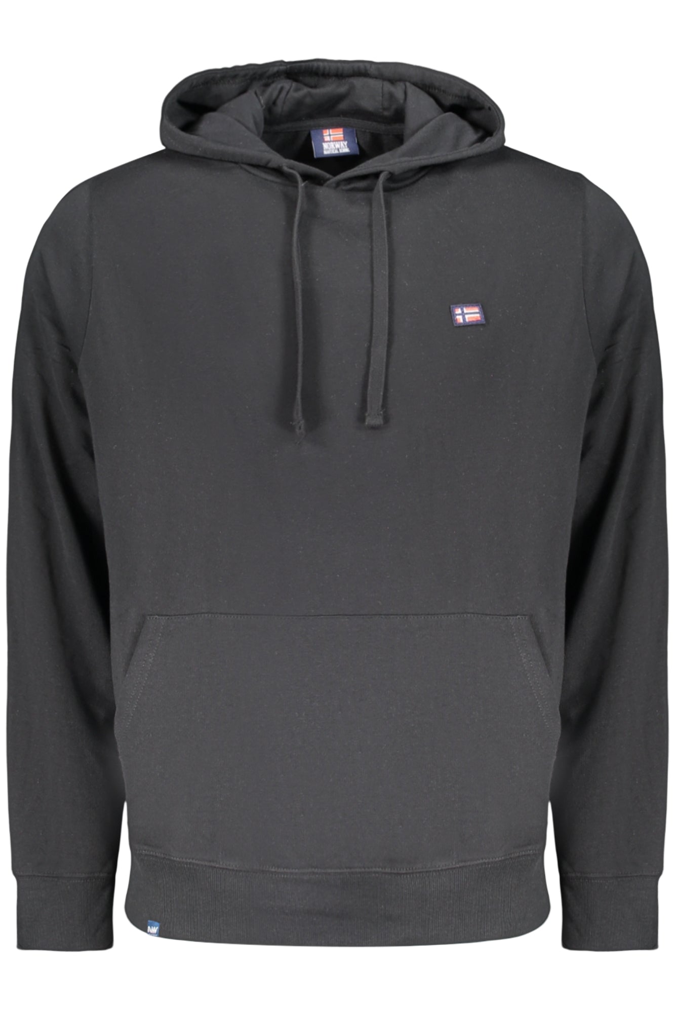 NORWAY 1963 FELPA SENZA ZIP UOMO NERO