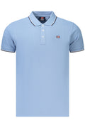 NORWAY 1963 POLO MANICHE CORTE UOMO AZZURRO