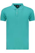 NORWAY 1963 POLO MANICHE CORTE UOMO AZZURRO