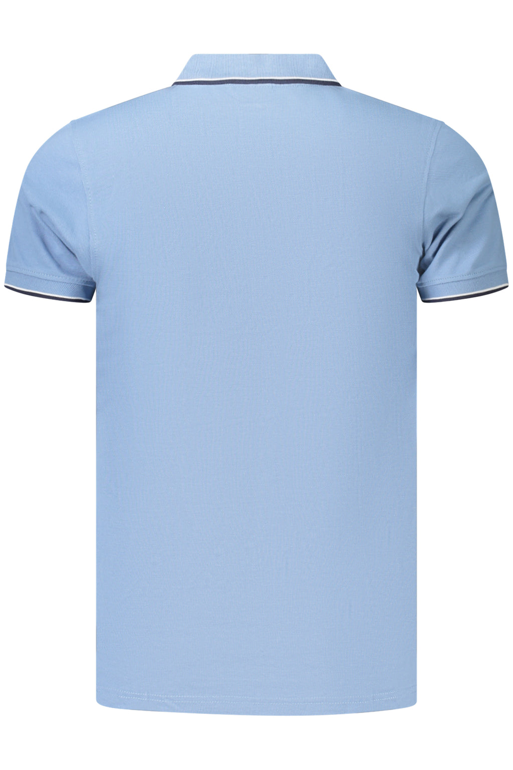 NORWAY 1963 POLO MANICHE CORTE UOMO AZZURRO