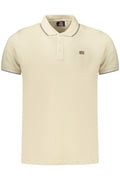NORWAY 1963 POLO MANICHE CORTE UOMO BEIGE
