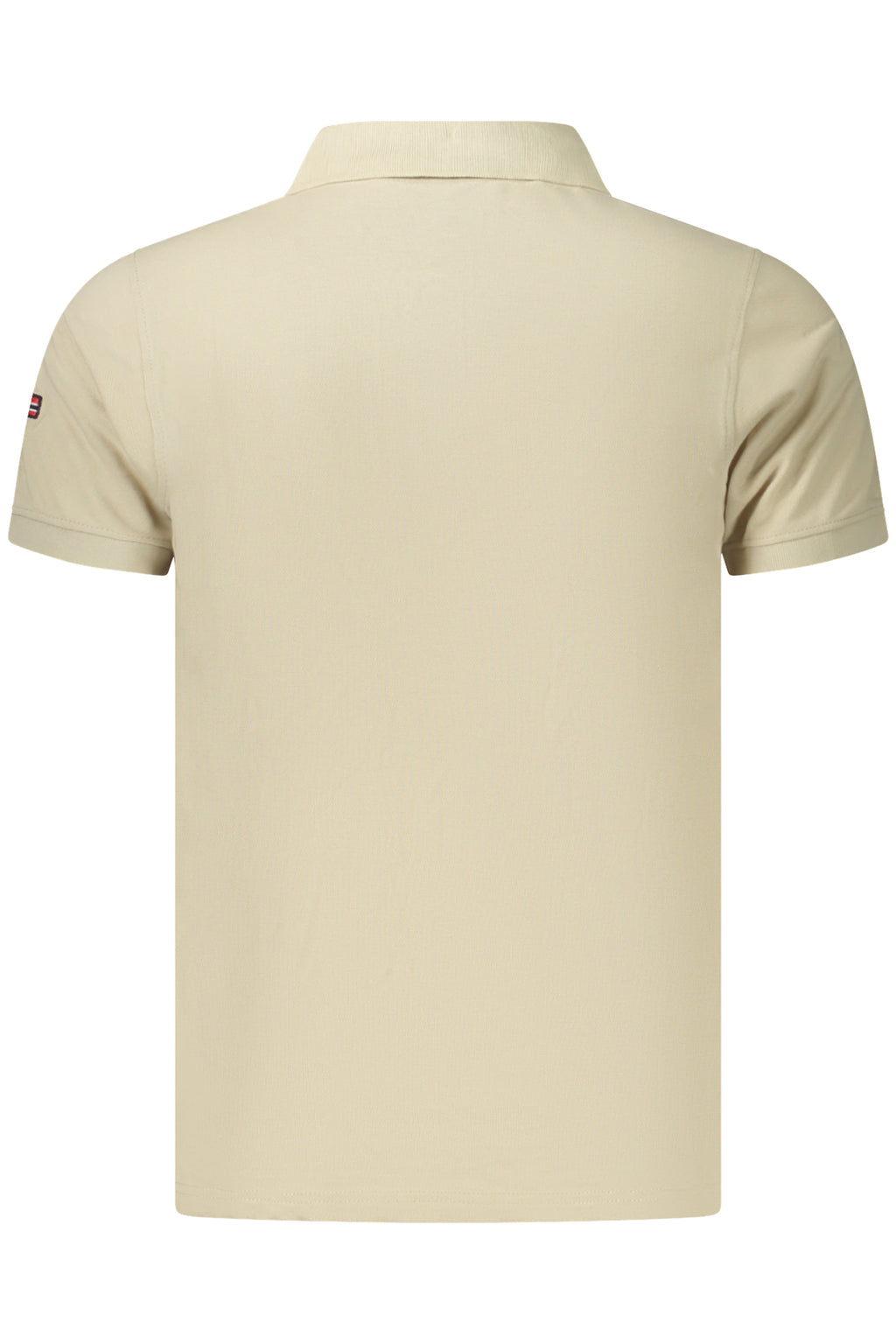 NORWAY 1963 POLO MANICHE CORTE UOMO BEIGE