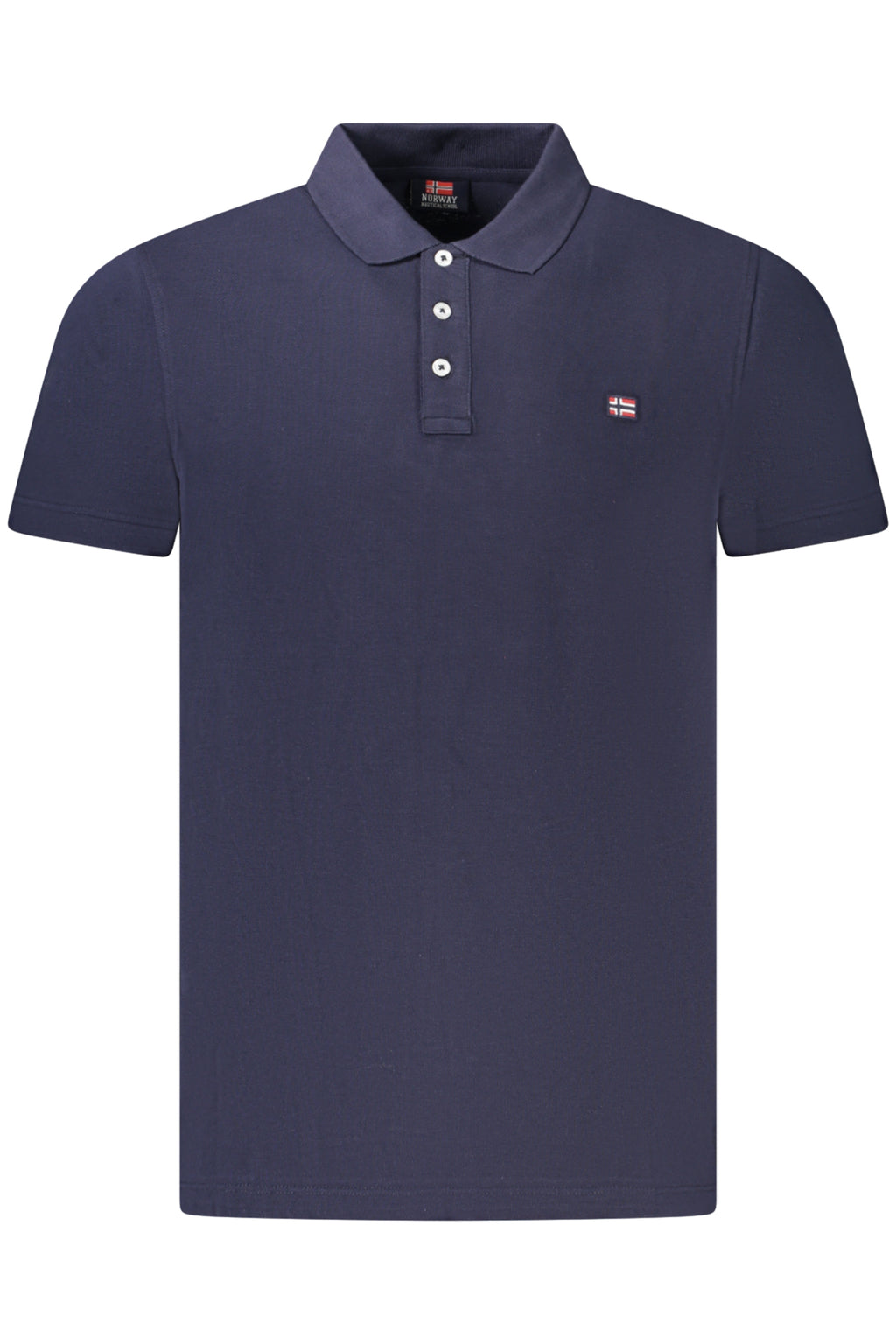 NORWAY 1963 POLO MANICHE CORTE UOMO BLU
