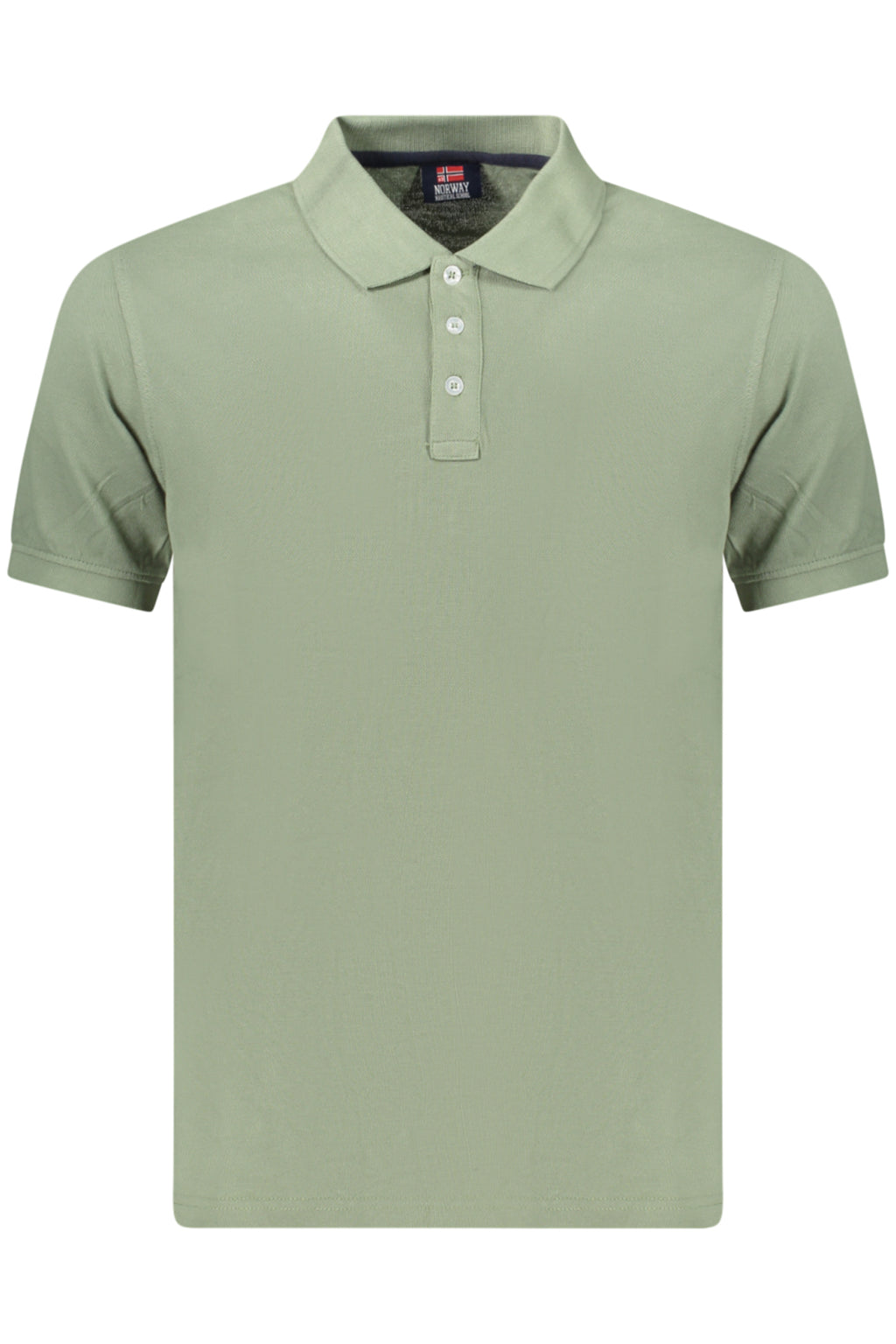 NORWAY 1963 POLO MANICHE CORTE UOMO VERDE