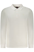 NORWAY 1963 POLO MANICHE LUNGHE UOMO BIANCO