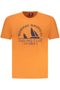NORWAY 1963 T-SHIRT MANICHE CORTE UOMO ARANCIO