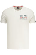 NORWAY 1963 T-SHIRT MANICHE CORTE UOMO BIANCO