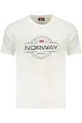 NORWAY 1963 T-SHIRT MANICHE CORTE UOMO BIANCO