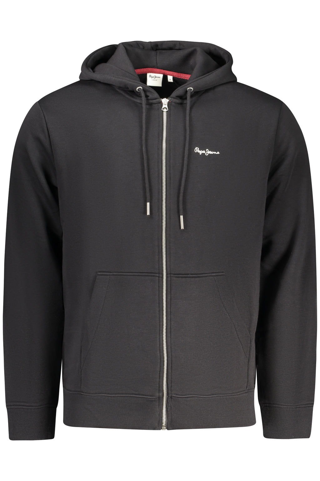 PEPE JEANS FELPA CON ZIP UOMO NERO