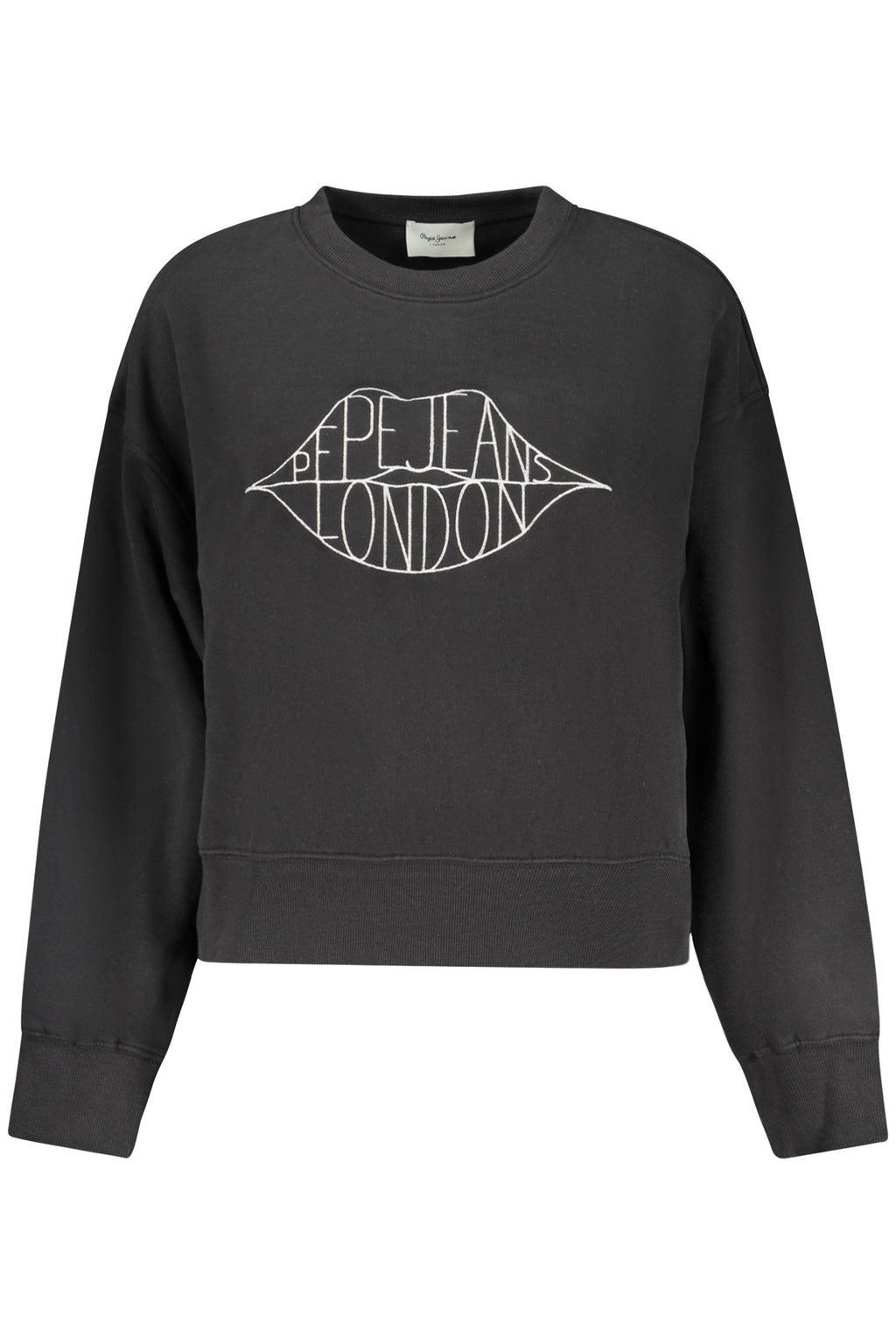 PEPE JEANS FELPA SENZA ZIP DONNA NERO