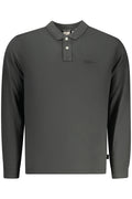 PEPE JEANS POLO MANICHE LUNGHE UOMO NERO