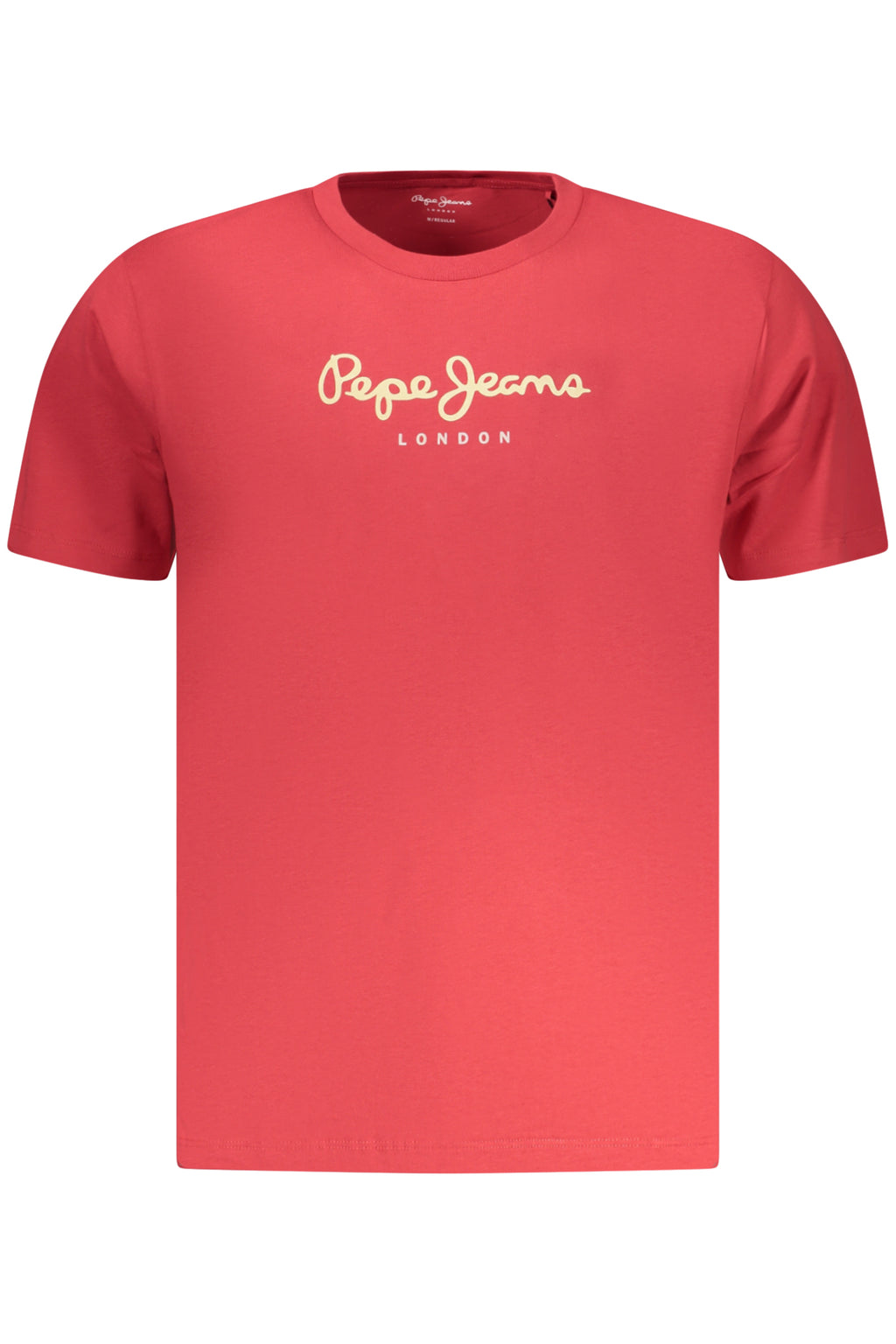 PEPE JEANS T-SHIRT MANICHE CORTE UOMO ROSSO