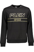 PLEIN SPORT FELPA SENZA ZIP UOMO NERO
