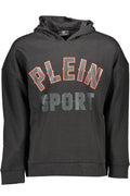 PLEIN SPORT FELPA SENZA ZIP UOMO NERO