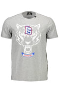 PLEIN SPORT T-SHIRT MANICHE CORTE UOMO GRIGIO