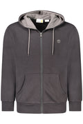 TIMBERLAND FELPA CON ZIP UOMO NERO