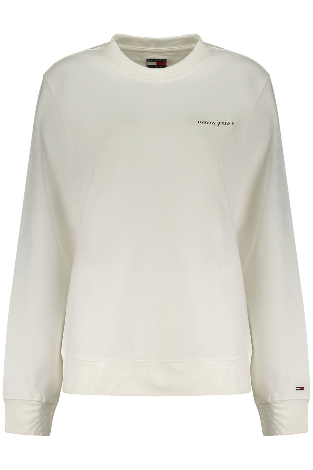 TOMMY HILFIGER FELPA SENZA ZIP DONNA BIANCO