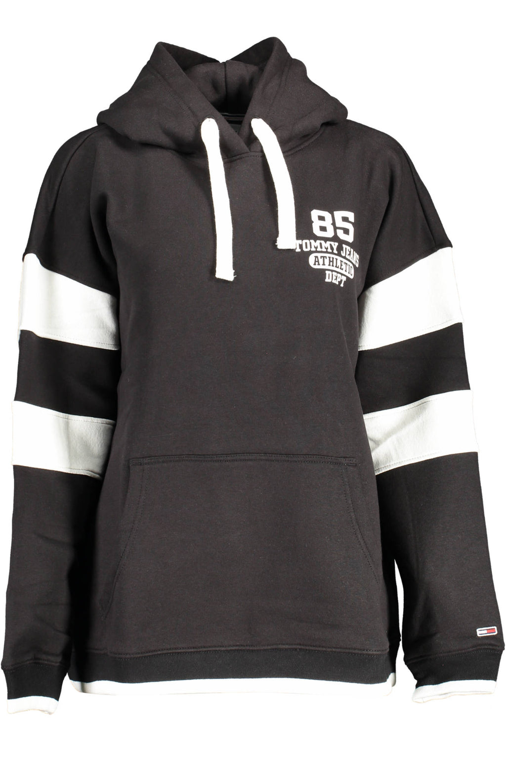 TOMMY HILFIGER FELPA SENZA ZIP DONNA NERO