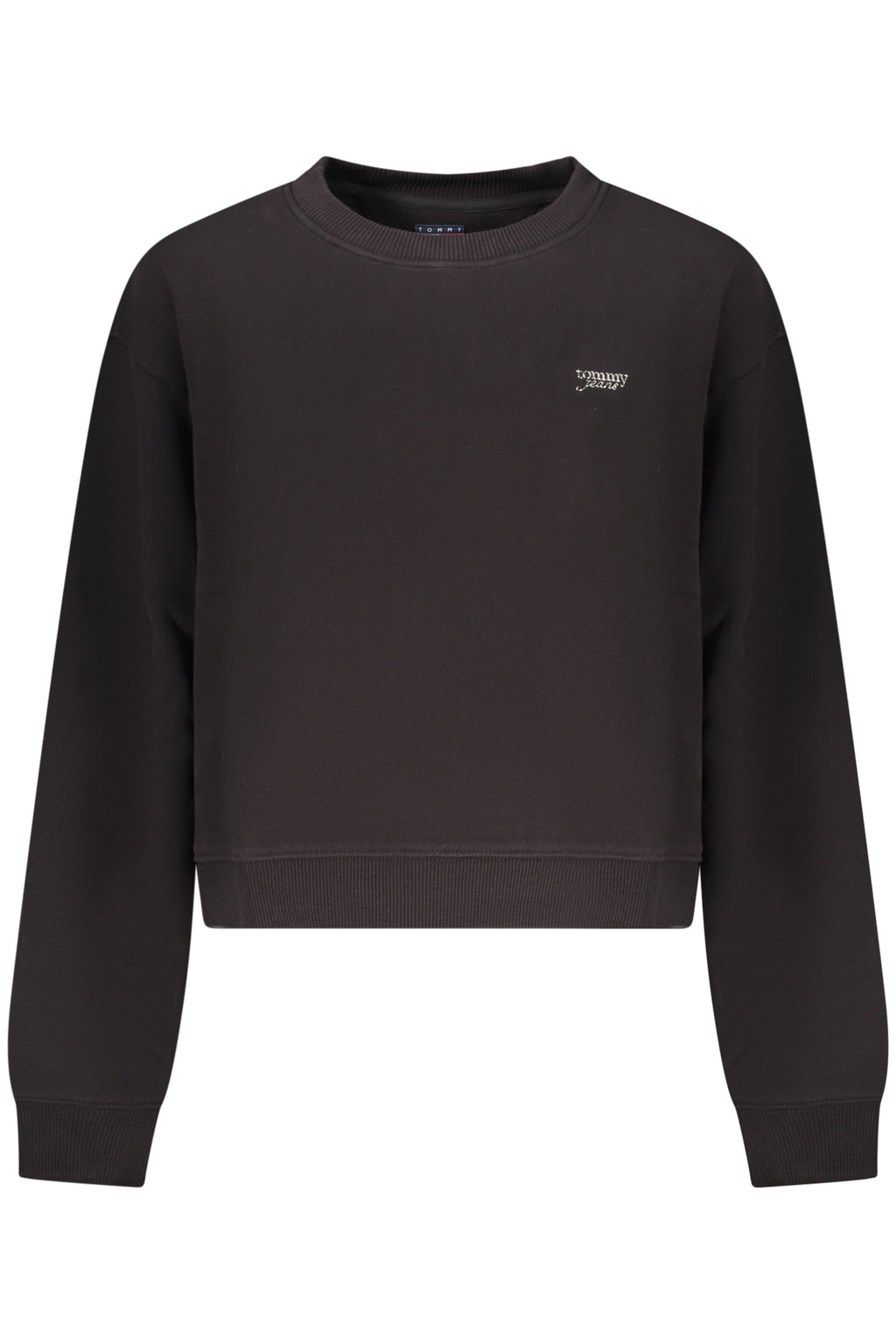 TOMMY HILFIGER FELPA SENZA ZIP DONNA NERO