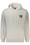 TOMMY HILFIGER FELPA SENZA ZIP UOMO BIANCO