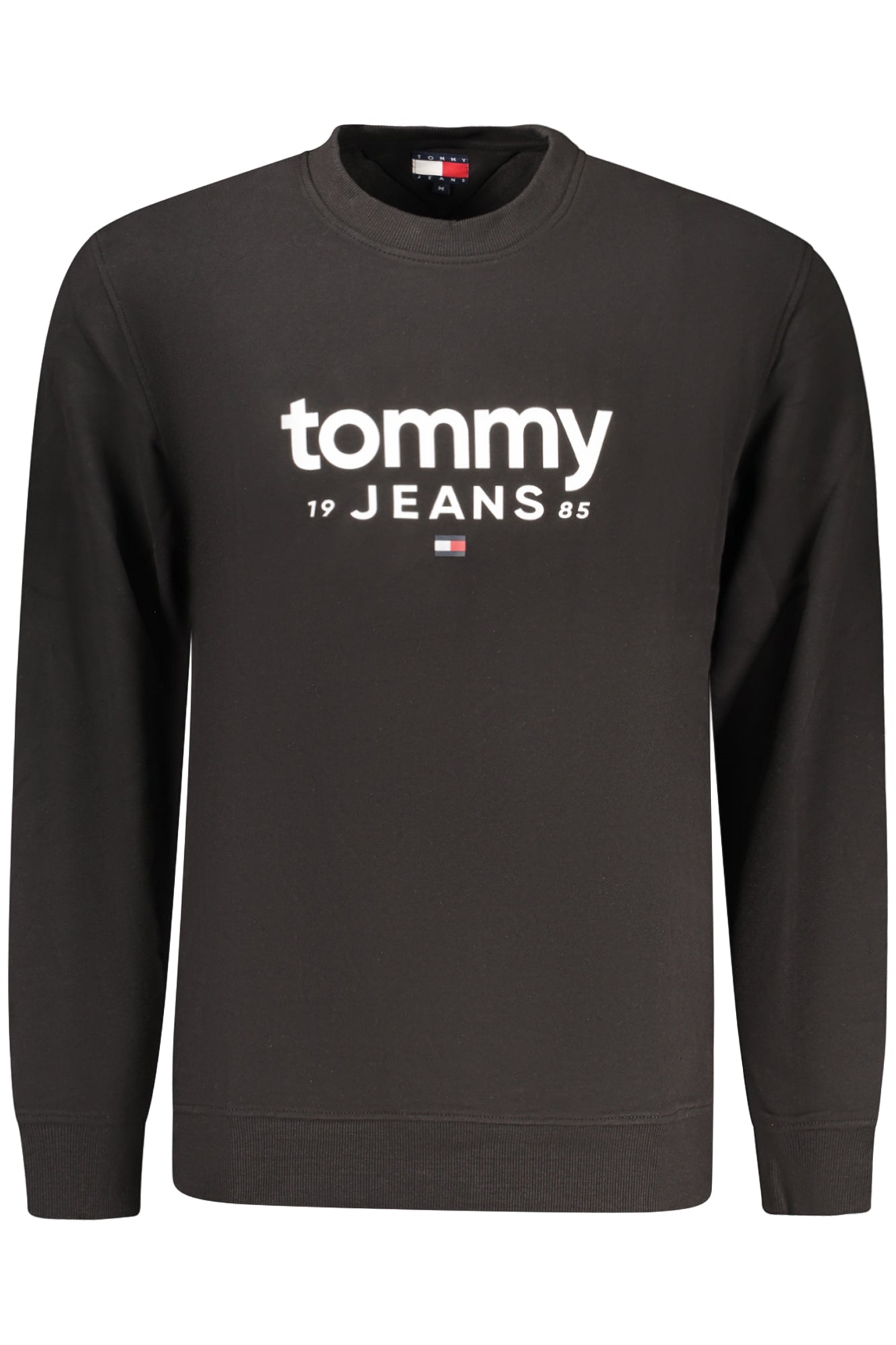 TOMMY HILFIGER FELPA SENZA ZIP UOMO NERO