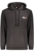 TOMMY HILFIGER FELPA SENZA ZIP UOMO NERO
