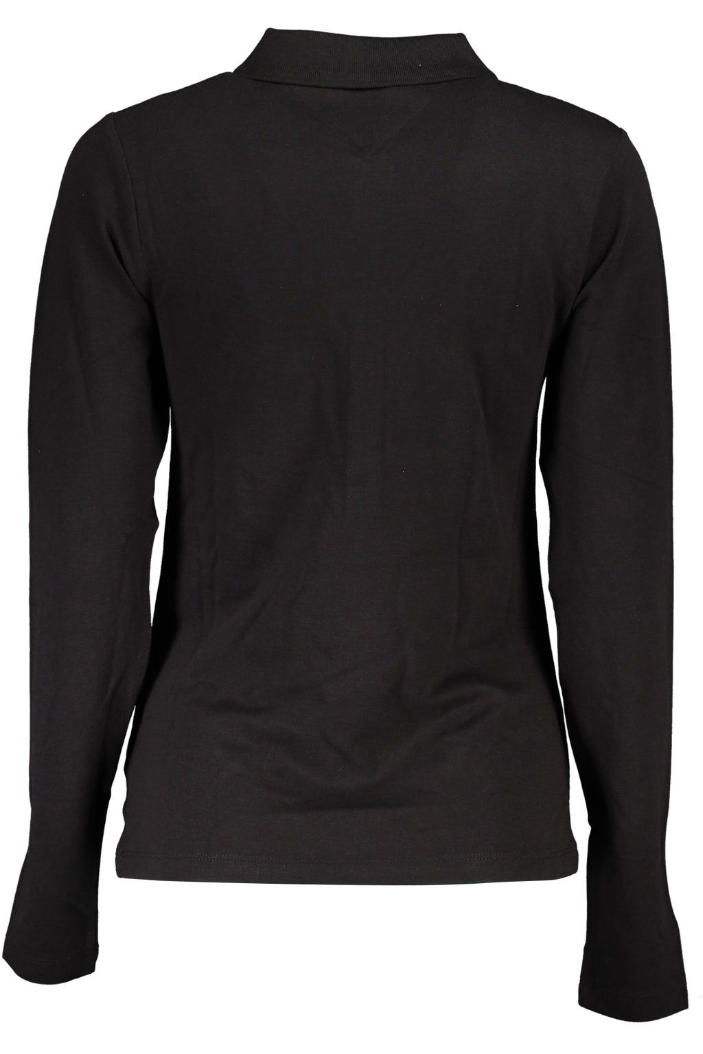 TOMMY HILFIGER POLO MANICHE LUNGHE DONNA NERO