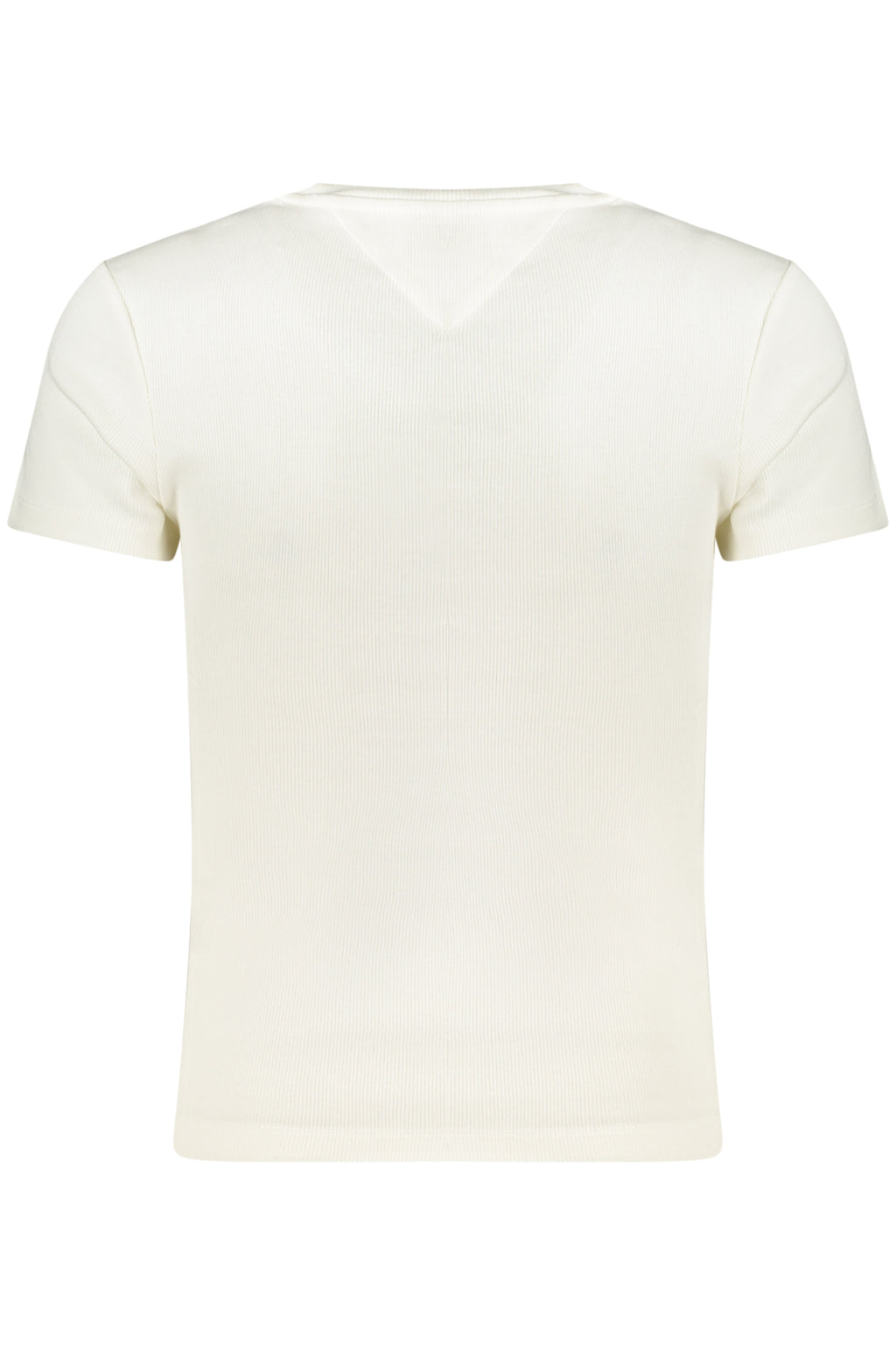 TOMMY HILFIGER T-SHIRT MANICHE CORTE DONNA BIANCO