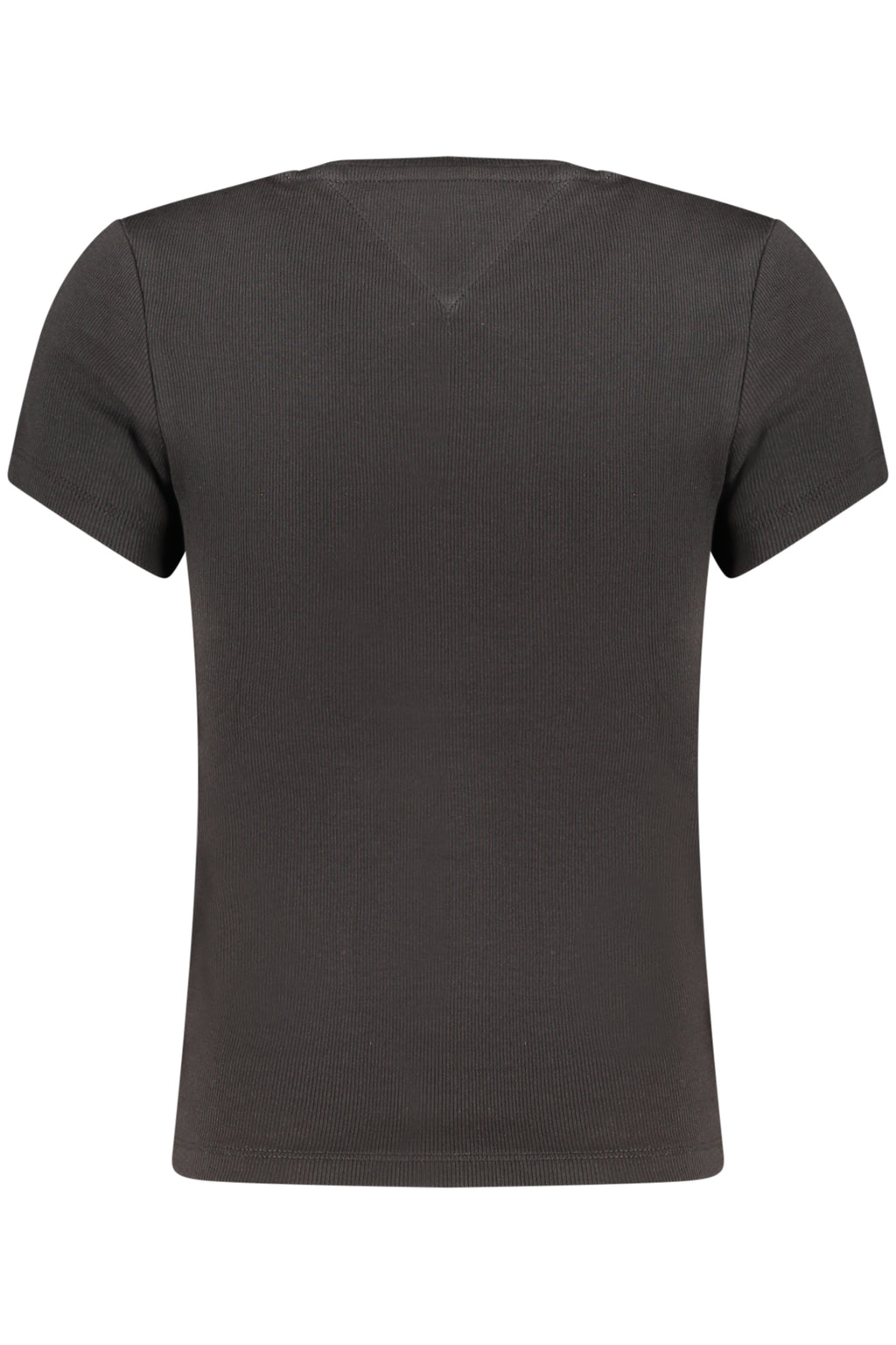 TOMMY HILFIGER T-SHIRT MANICHE CORTE DONNA NERO