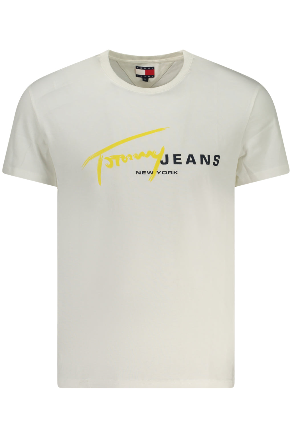 TOMMY HILFIGER T-SHIRT MANICHE CORTE UOMO BIANCO