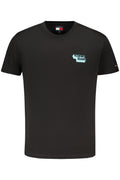 TOMMY HILFIGER T-SHIRT MANICHE CORTE UOMO NERO