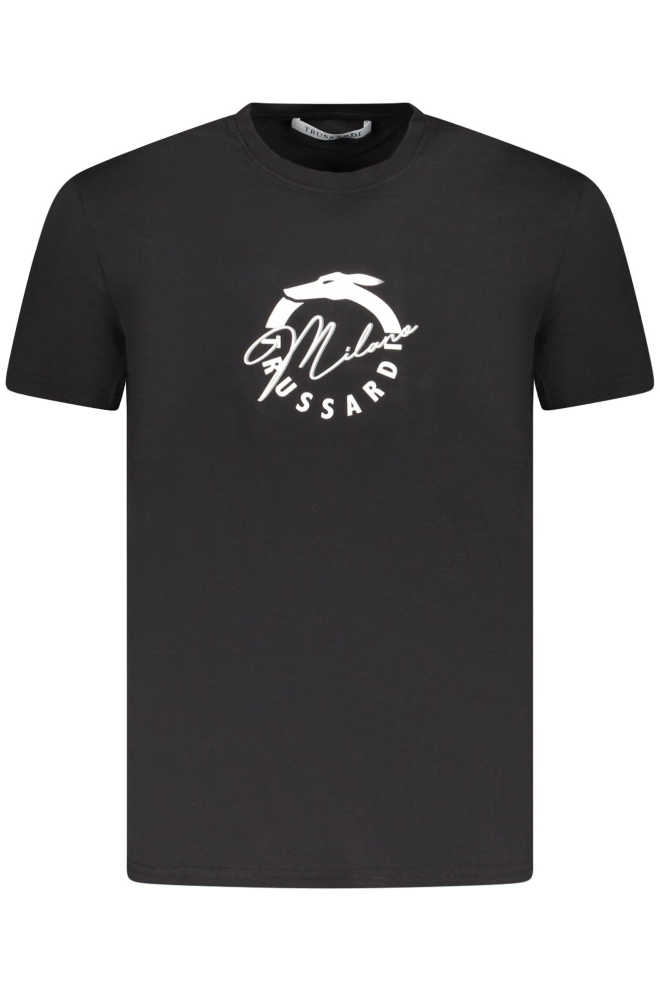 TRUSSARDI T-SHIRT MANICHE CORTE UOMO NERO