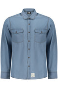 U.S. GRAND CAMICIA MANICHE LUNGHE UOMO AZZURRO