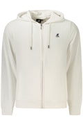 U.S. GRAND FELPA CON ZIP UOMO BIANCO