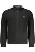 U.S. GRAND FELPA CON ZIP UOMO NERO