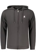 U.S. GRAND FELPA CON ZIP UOMO NERO