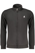 U.S. GRAND FELPA CON ZIP UOMO NERO